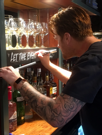 'White Squirrel' Chalkboard Artist