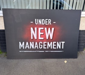 6ft board - under NEW management at The Admiral’s Table - Bridgwater