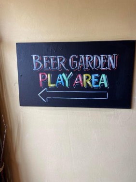 Beer Garden / Play Area - the Maypole Inn Thurloxton