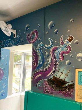 Care Home Mural - Wembdon