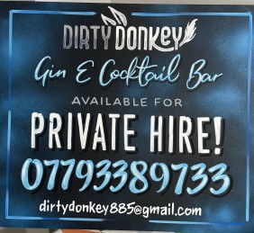 Dirty Donkey Gin & Cocktail mobile Bar