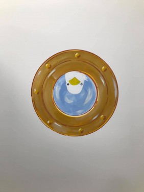 Fun Portholes painted to Nursery Wall Huntsworth