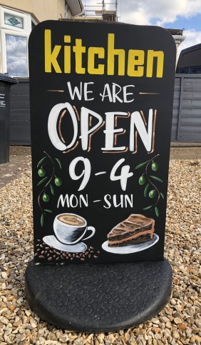 Kitchen Langport Pavement Sign