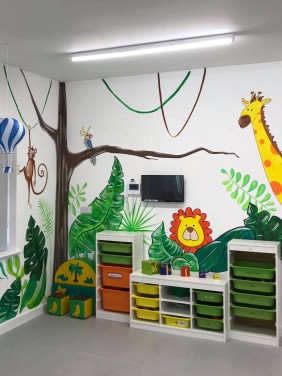 Nursery Jungle Mural