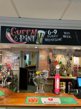 Old Barn Club Yeovil - Curry & Pint