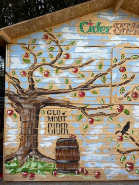 Out-door Cider Shack at The Puriton Inn