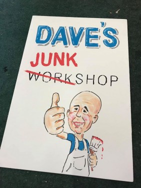 Personalised Man Cave sign