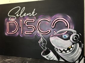 Silent Disco Board for Shark Fest