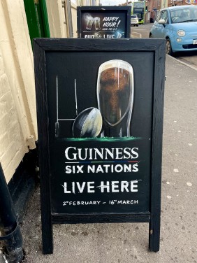 Six Nations 2024 A-board created for New Foresters