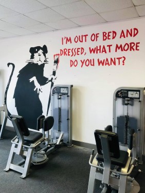 Wall Art - Fit 4 All Gym, Burnham On Sea