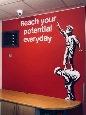 Wall Art - Fit 4 All Gym, Burnham On Sea