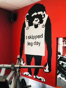 Wall Art - Fit 4 All Gym, Burnham On Sea