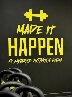 Wall art tag hybrid fitness Weston super mare