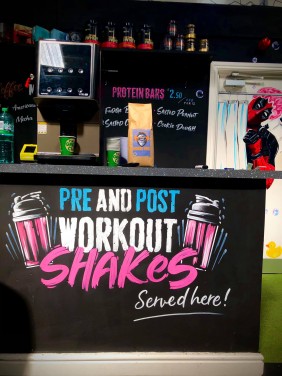 Workout Shake Bar - C&S Fitness Man's Health
