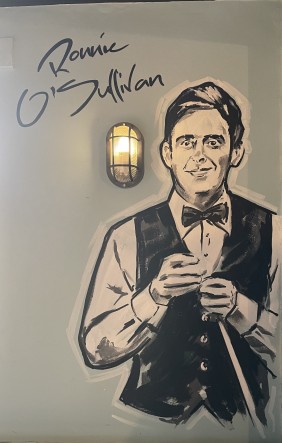 ronnie o'sullivan Mural